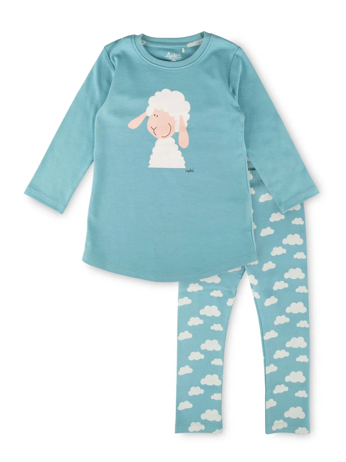 Пижама 'Pyjama Nachtwäsche' Sigikid, Turquoise