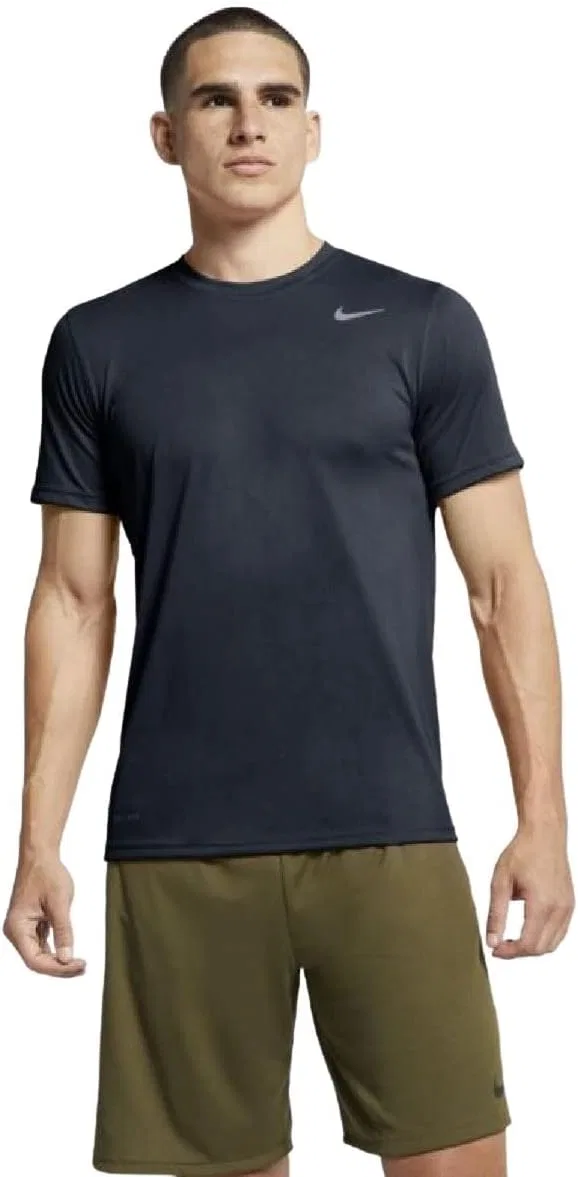 Футболка тренировочная Nike Dri-Fit, Obsidian/Black/Black