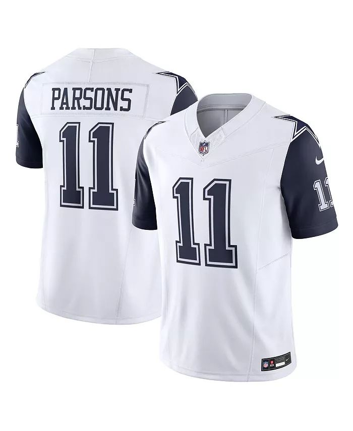 

Мужская лимитированная джерси Dallas Cowboys Vapor F.U.S.E. Майка Парсонса Nike, белый