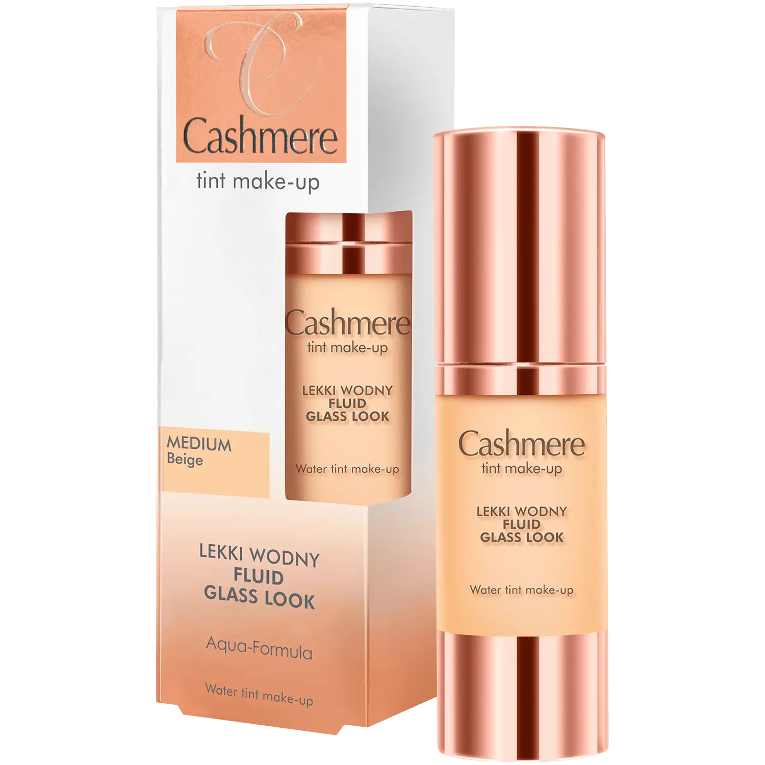 

Флюид для лица светлый водный средний бежевый Cashmere Tint Make-Up, 30 мл