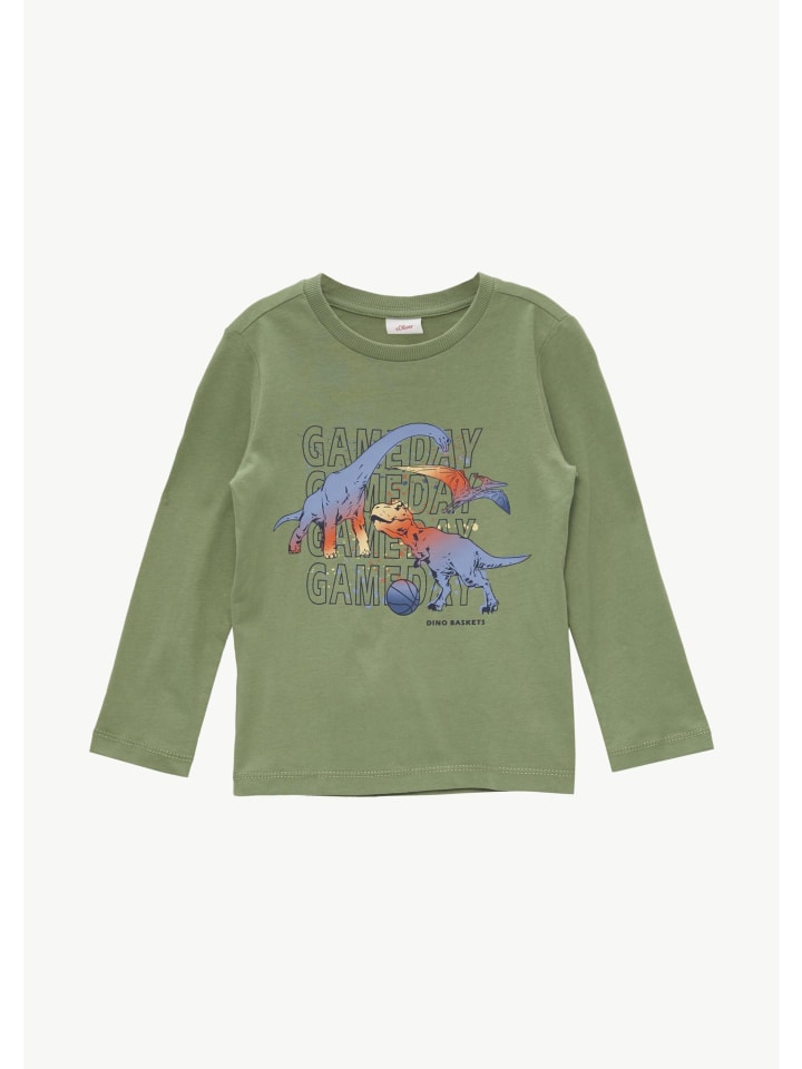 

s.Oliver Футболка 7372 светло-зеленого цвета