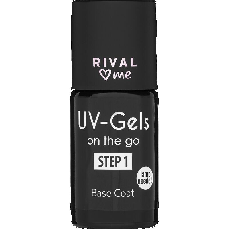 

УФ-гели на ходу, базовое покрытие RIVAL loves me, 8 ml