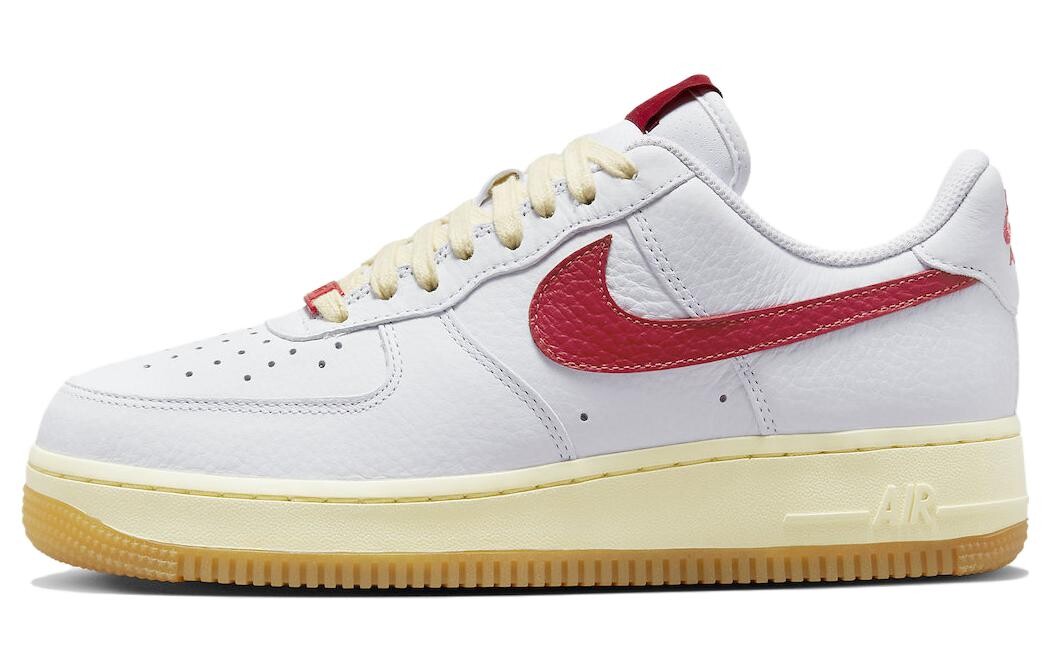 

Nike Women's Air Force 1 '07 'Summit White University Red'