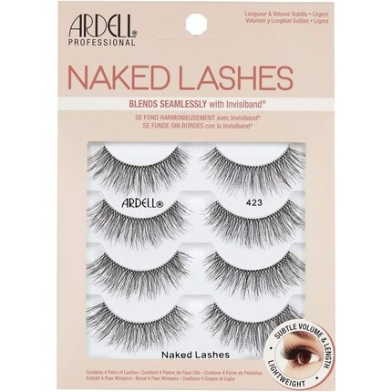 

Ресницы Ardell Naked Lashes из натуральных волос, стиль 423 — набор из 4 шт.