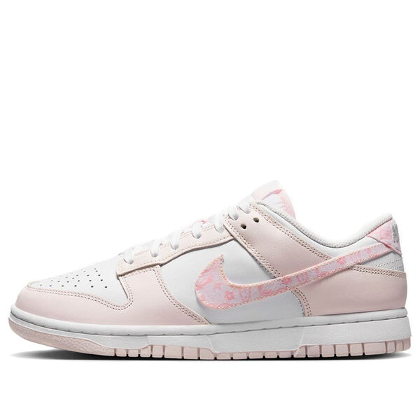 

Кроссовки (WMNS) Nike Dunk Low 'Pink Paisley', белый