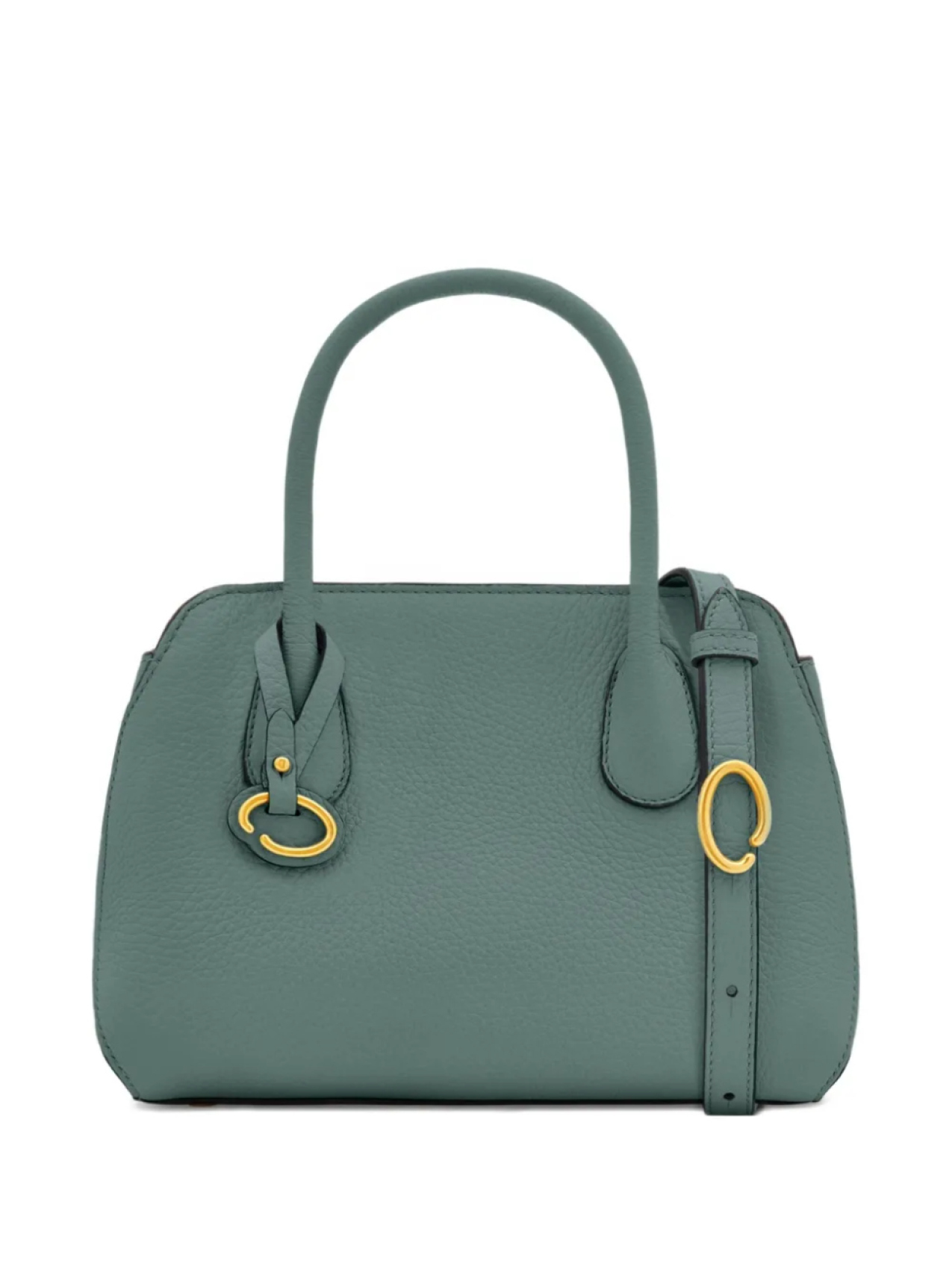 

Мини-сумка из кожи Ivy Oscar de la Renta, зеленый
