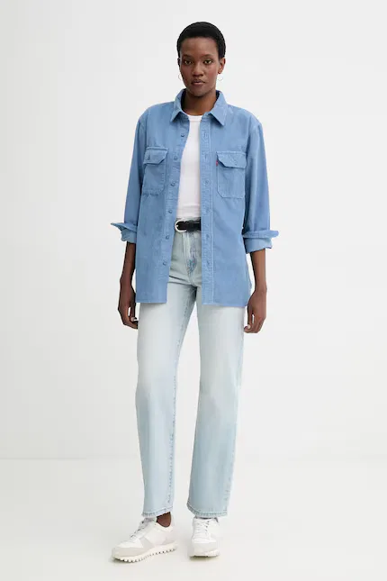 Джинсы расслабленного кроя EASY DAD Levi's, синий — фото 2