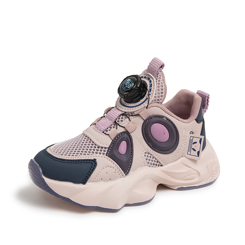 

Нескользящие, износостойкие, дышащие низкие повседневные кроссовки для детей Wooden Rabbit, фиолетовый