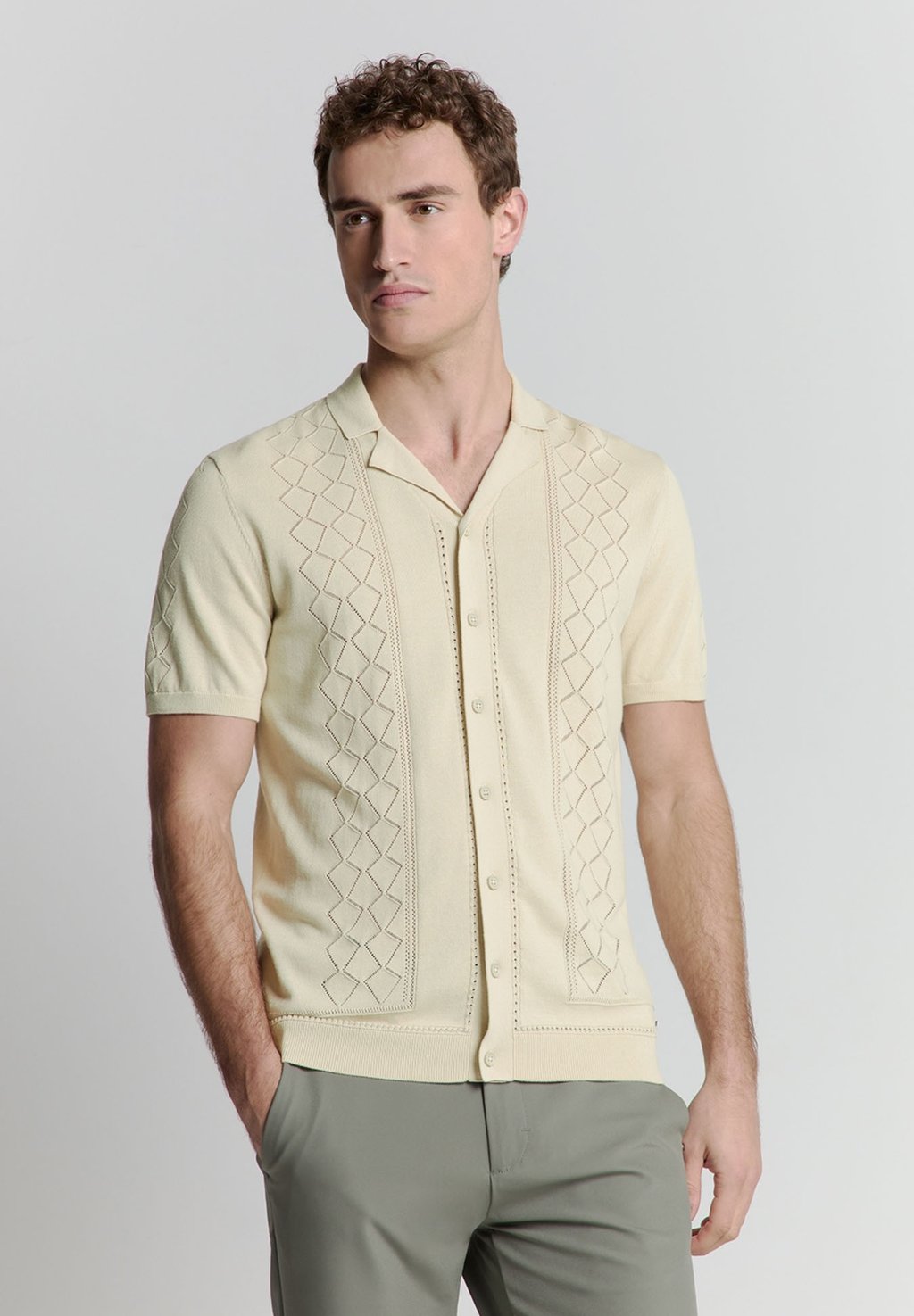 

Кардиган SHORT SLEEVE NO EXCESS, цвет Cement