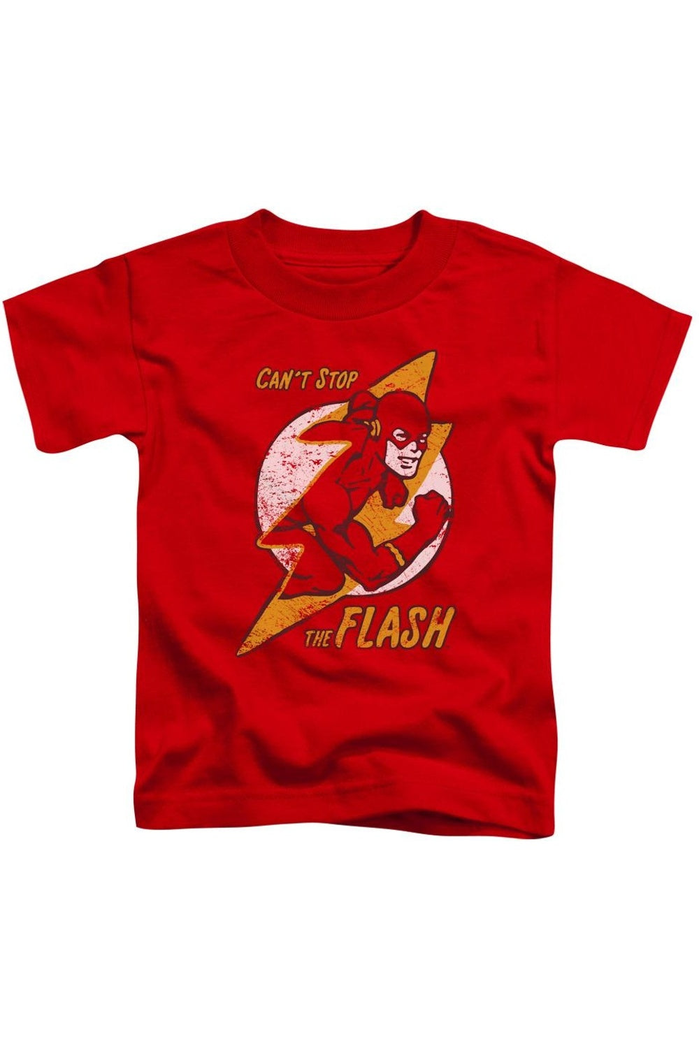 

Футболка с коротким рукавом DC Comics Flash Bolt для детей Gildan, красный