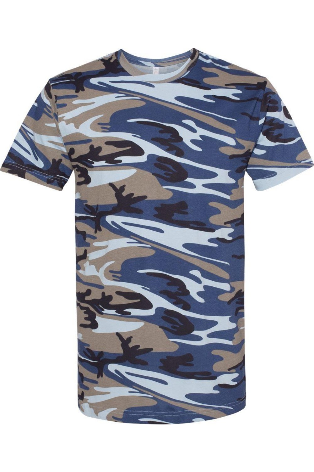 

Футболка Code Five для взрослых, камуфляж, цвет blue woodland
