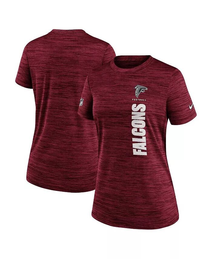 

Женская красная футболка Atlanta Falcons Velocity Performance Nike