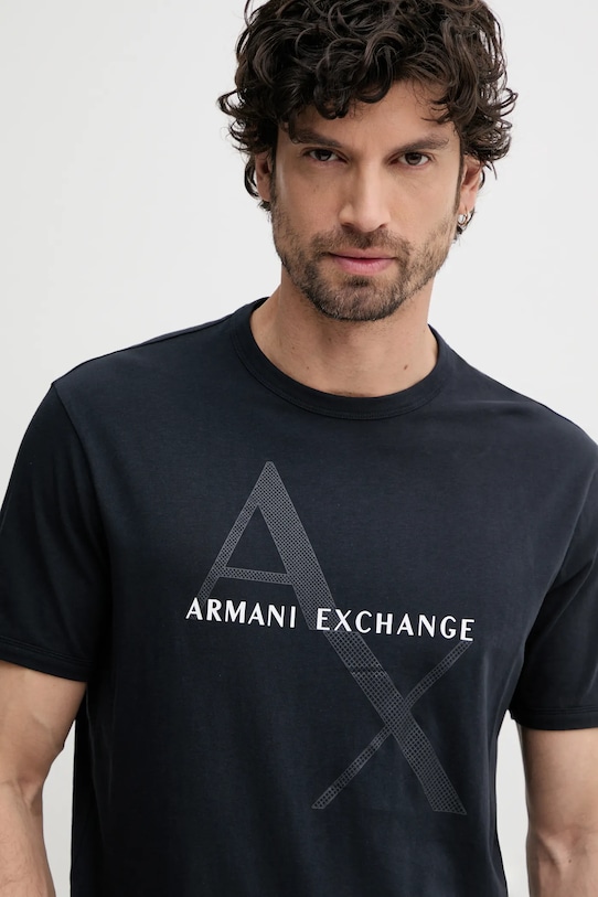 

Футболка Armani Exchange, темно-синий
