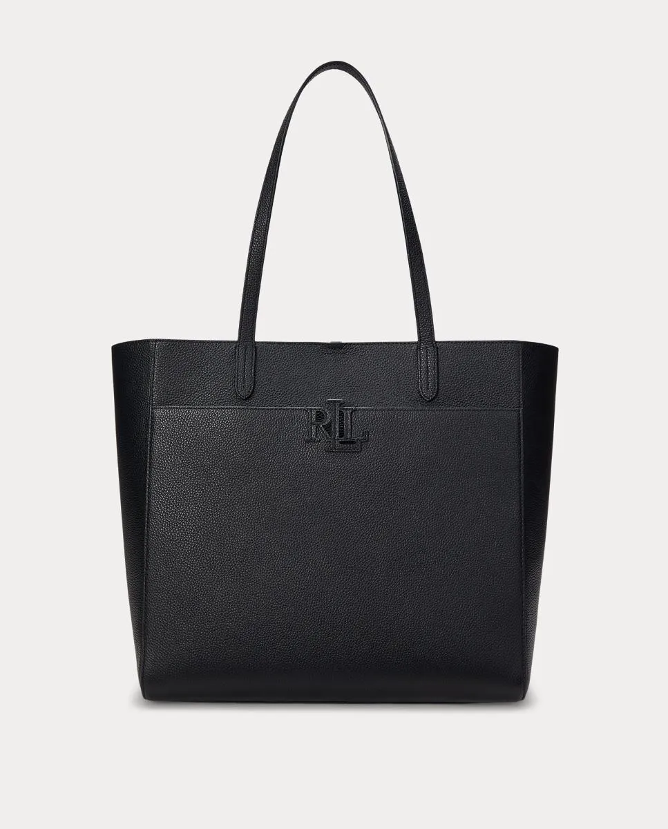 

Средняя женская кожаная сумка Cameryn Lauren, черный