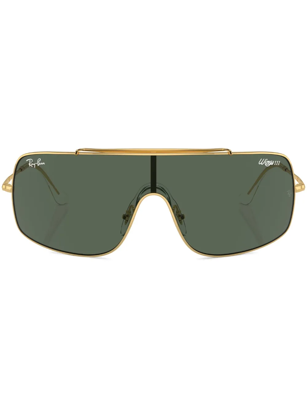 

Солнцезащитные очки в квадратной оправе Ray-Ban, золотистый