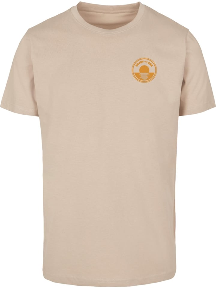 

Футболка Beach Paradise Tee бежевого цвета Mister Tee