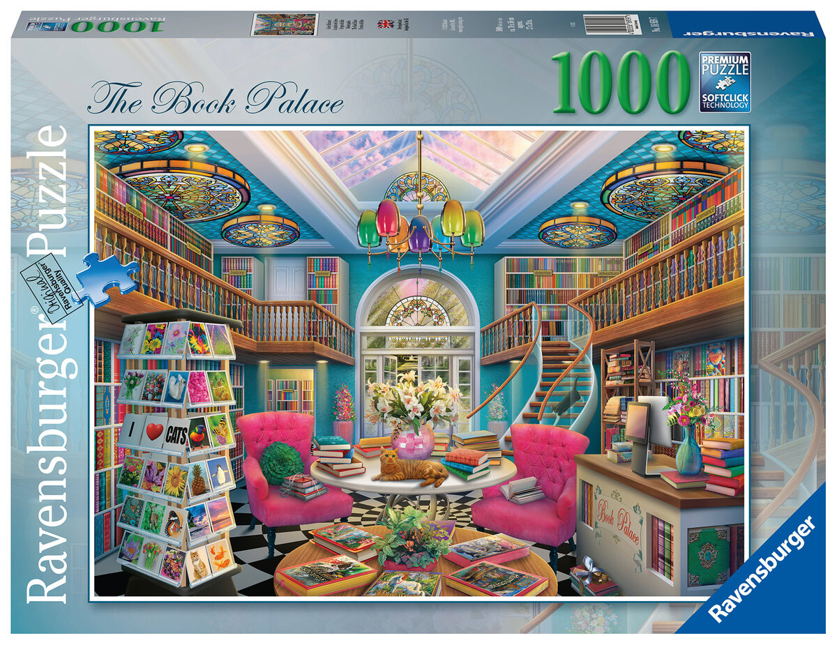 

Пазл Ravensburger, Дворец Книги, 1000 шт.