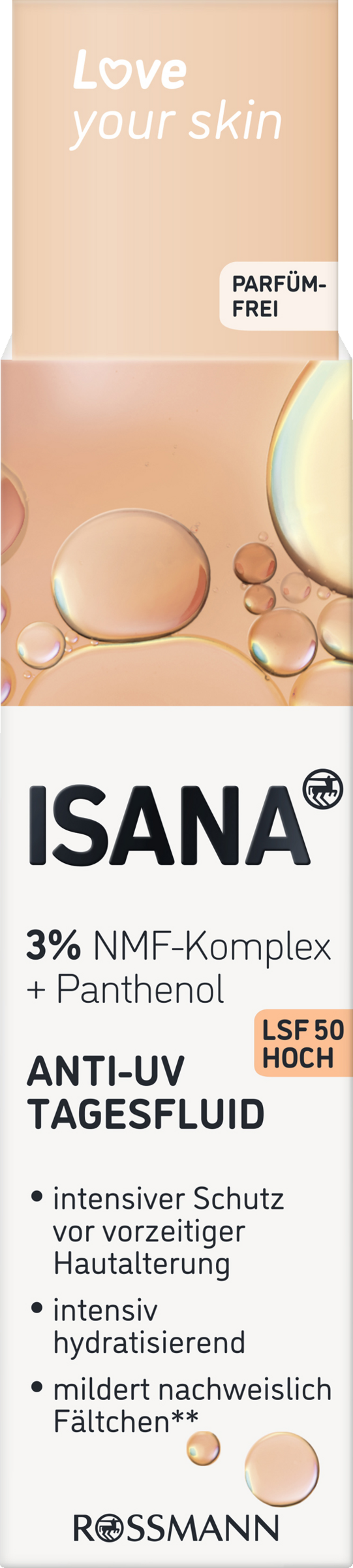 

Сыворотка для лица ISANA Anti-UV Tagesfluid LSF 50