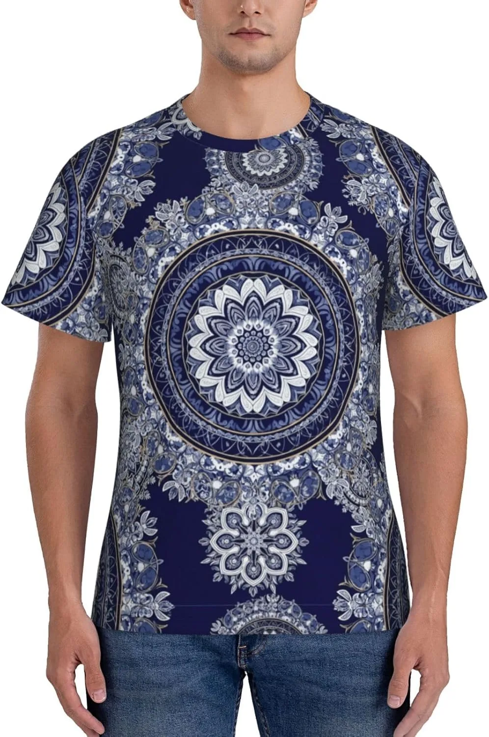 

Футболка Supdreamc Quick Dry для мужчин, Slim Fit
