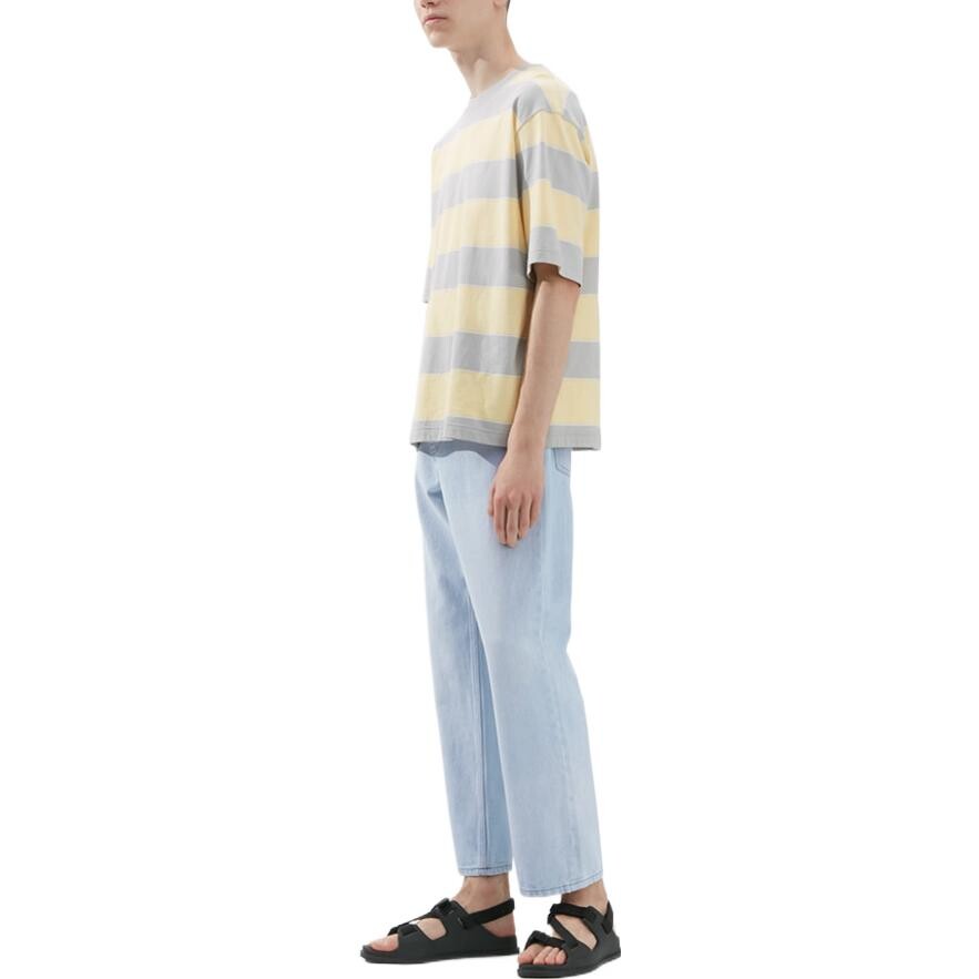 Футболка U Collection мужская кремовая Uniqlo, кремовый — фото 3