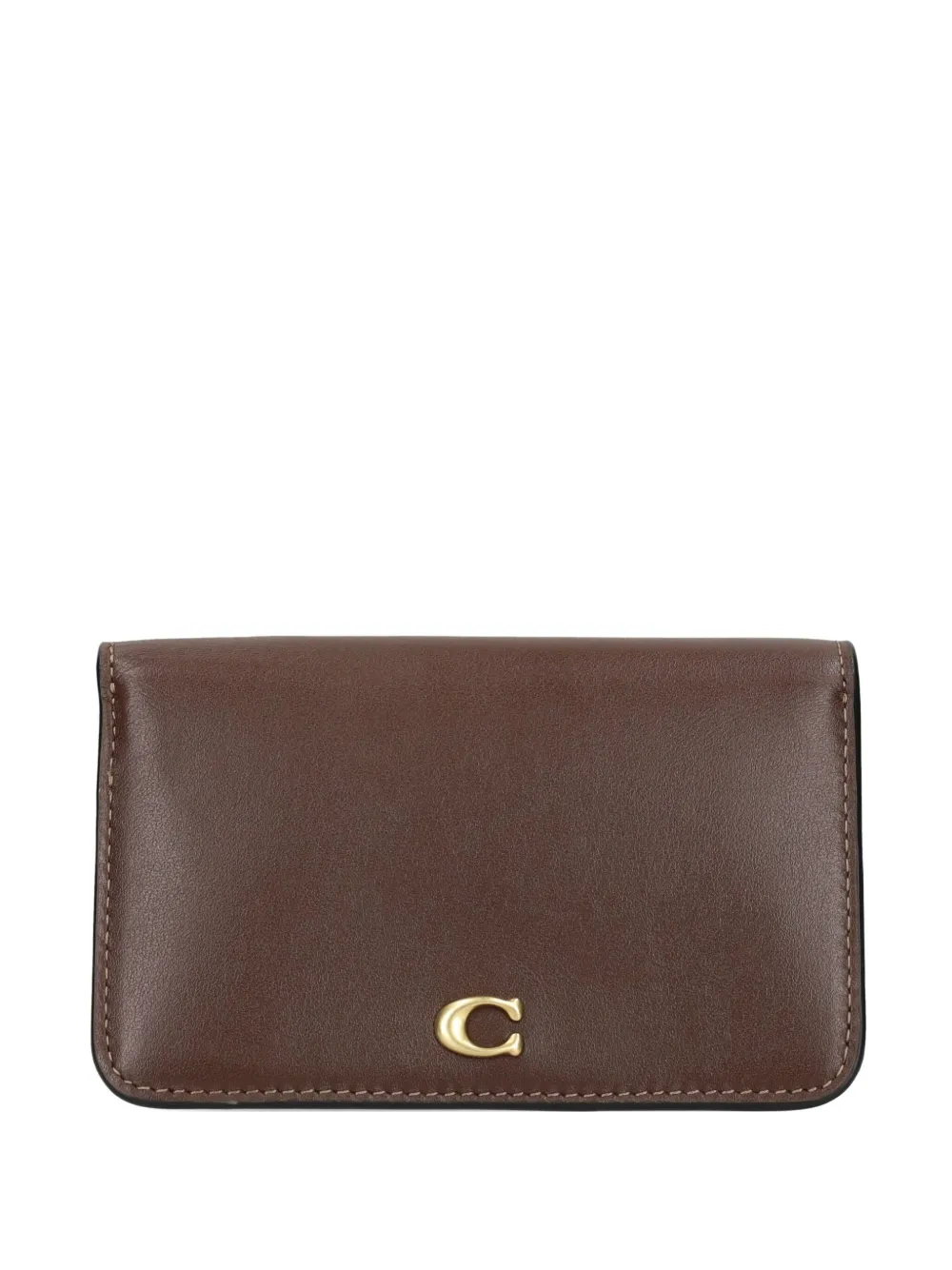 

Незаменимый кошелек с логотипом Coach, коричневый