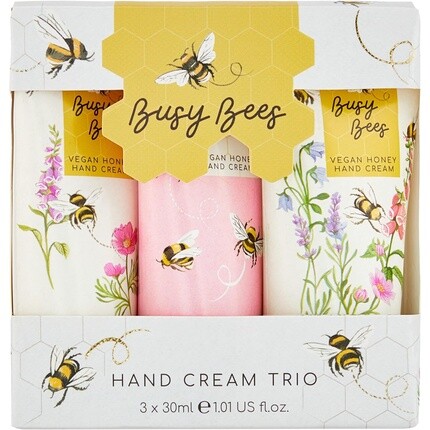 

Подарочный набор из трех кремов для рук Busy Bees Assorted Hand Creams - Удобные размеры для путешествий Heathcote & Ivory