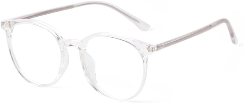 

Солнцезащитные очки с защитой UV400 | Прозрачные линзы, оправа на заклепках | Для женщин и мужчин, для занятий спортом на открытом воздухе и вождения DSVIGF, C11 Clear White