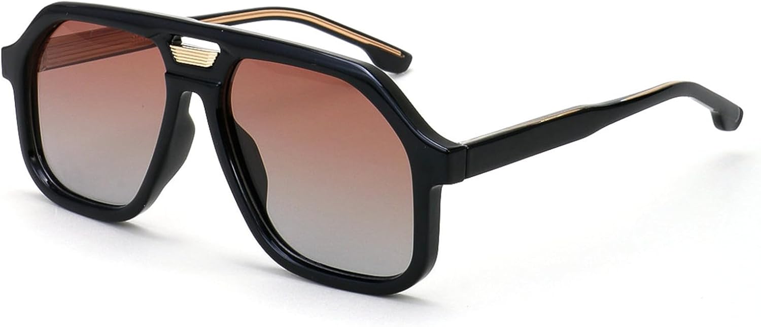 

Солнцезащитные очки Willochra Retro Oversized Pilot для женщин и мужчин, модные винтажные квадратные солнцезащитные очки в стиле 70-х, стильные, с защитой от УФ-излучения UV400, C2