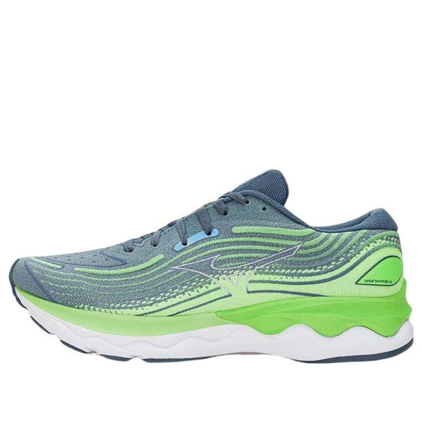 

Кроссовки wave skyrise 4 'grey green' Mizuno, серый