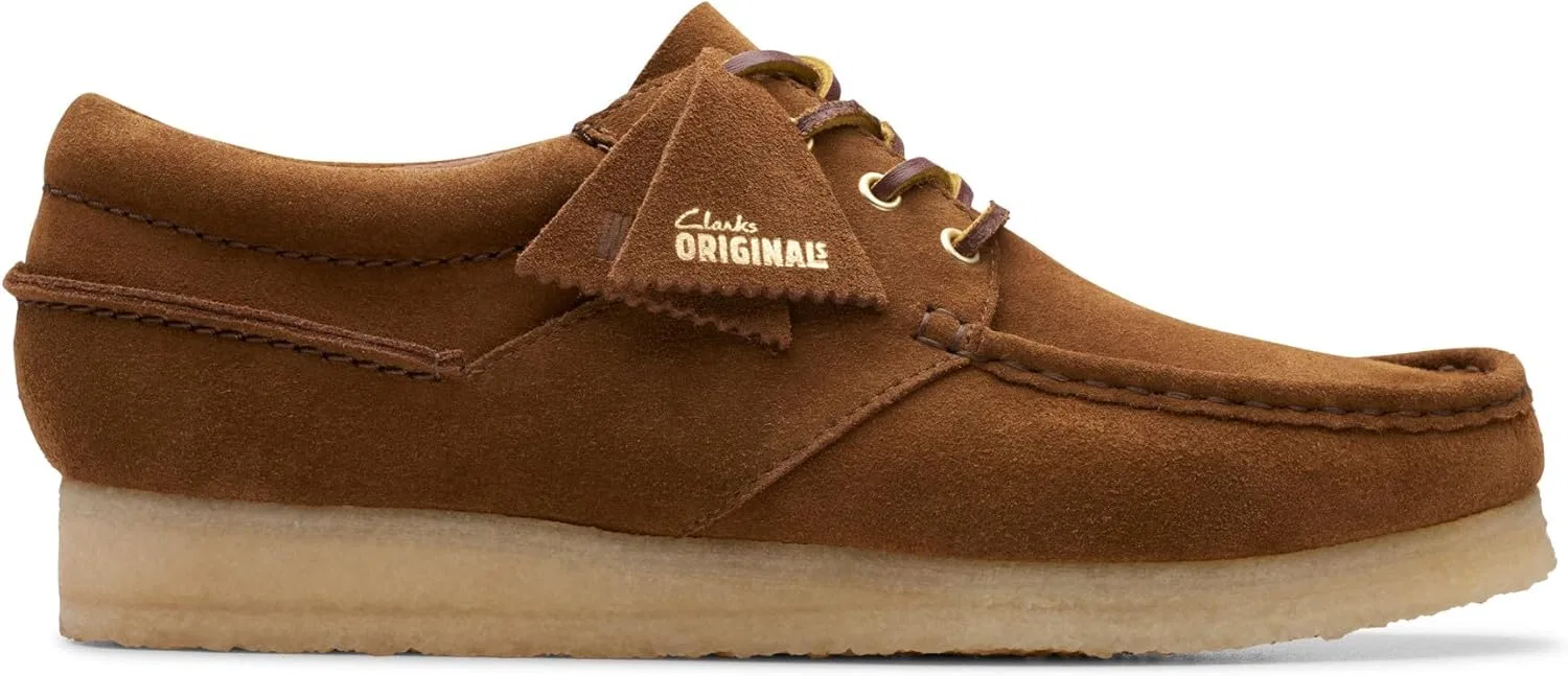Мужские туфли Clarks Wallabee, Cola Suede