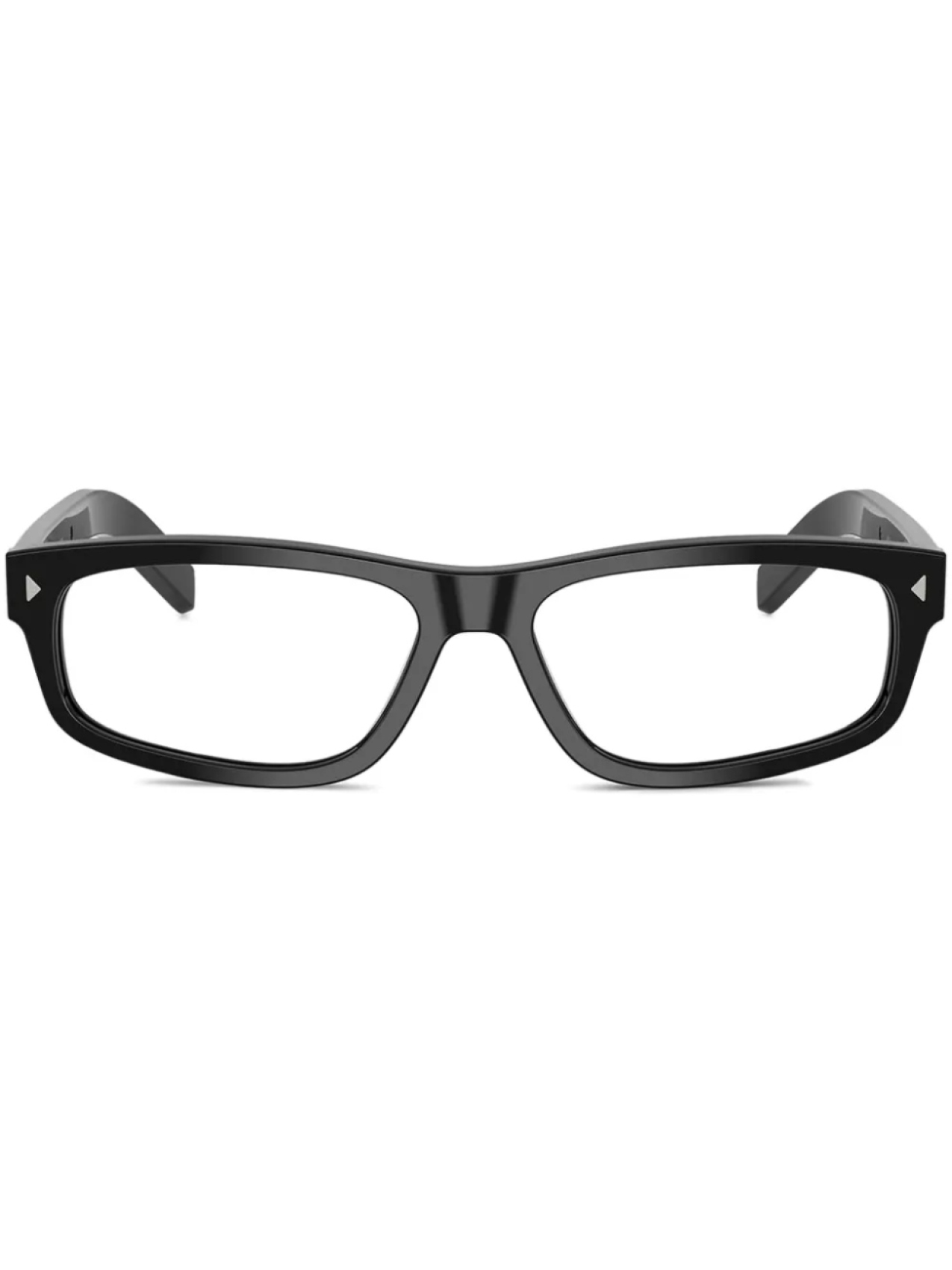 

Очки в прямоугольной оправе Prada Eyewear, черный
