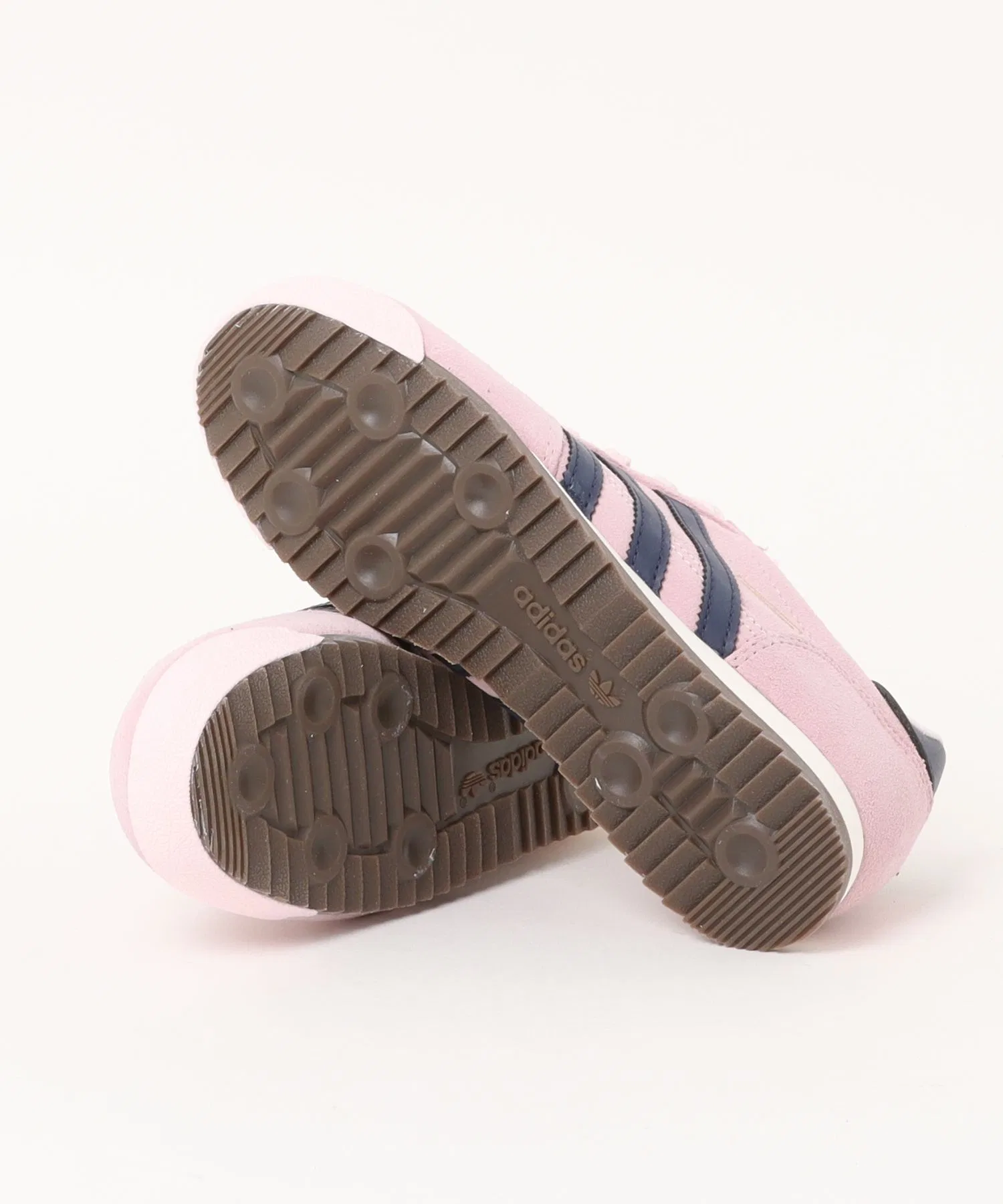 Мужские кроссовки adidas R71 из натуральной кожи розовые — фото 3
