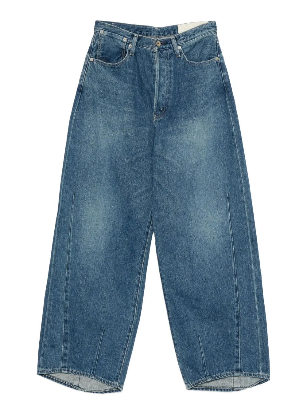 

Джинсы с эффектом потертости Kuro, синий