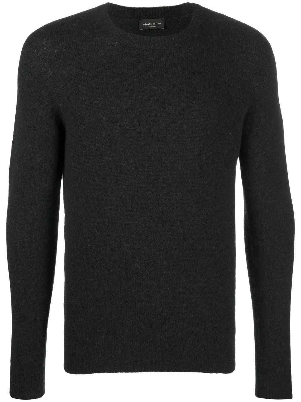 

Трикотажный джемпер Roberto Collina, черный