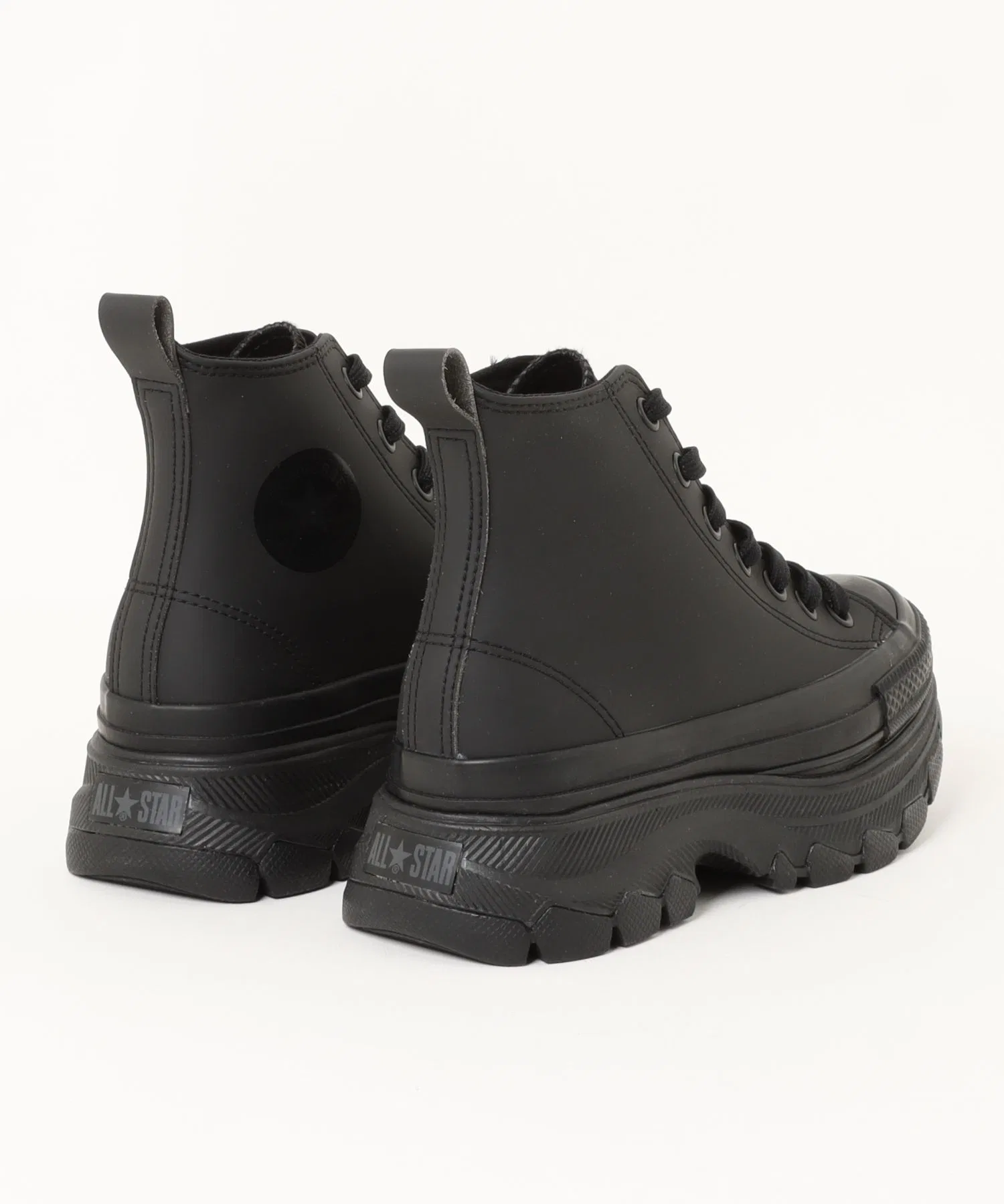 Мужские высокие кроссовки CONVERSE All Star Trekwave WR SL HI чёрные — фото 2