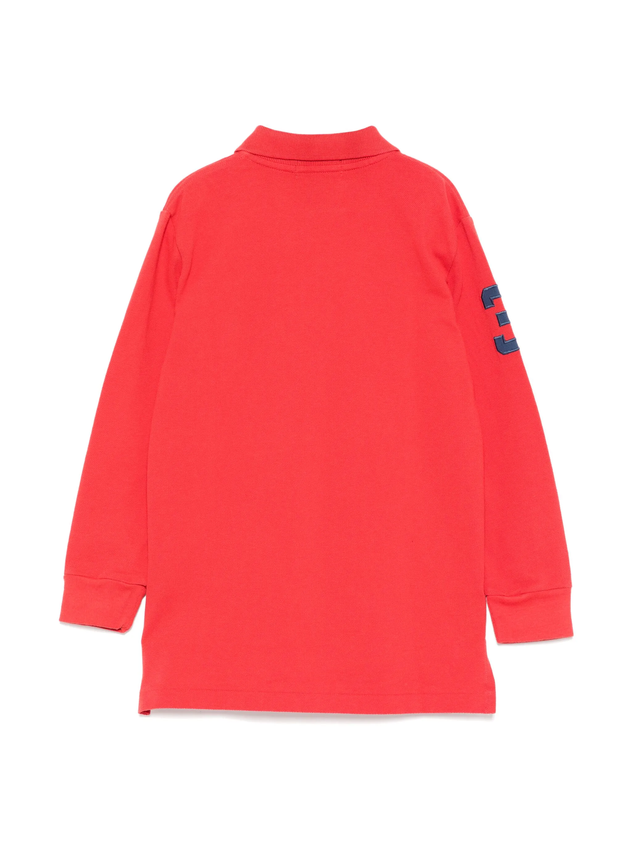 Рубашка поло Polo Ralph Lauren Kids, красный — фото 2