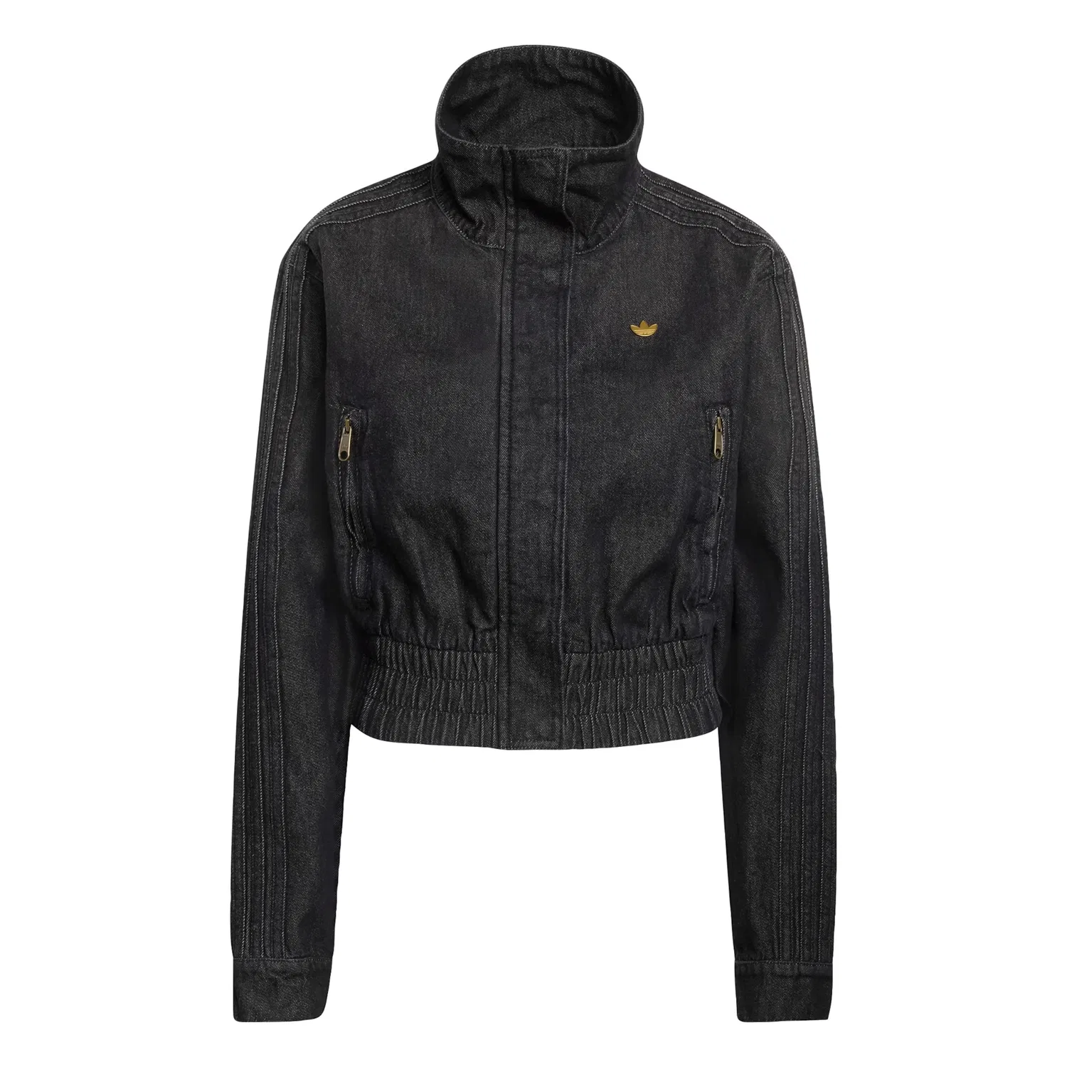 Куртка Adidas Originals Between-Season Jacket Ess из черного денима