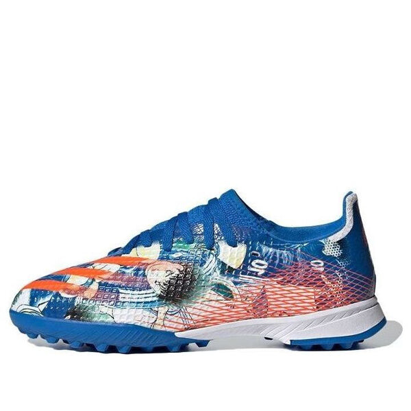

Кроссовки x ghosted.3 tf k 'blue white' Adidas, синий