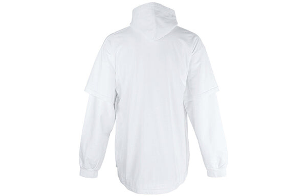 Толстовка slime double long sleeve hooded t-shirt 'white bubblegum' Balenciaga, белый — фото 2