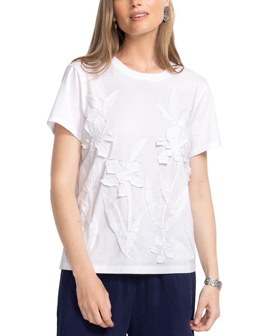 

Футболка "Джонни был Антуанеттой" Johnny Was, белый