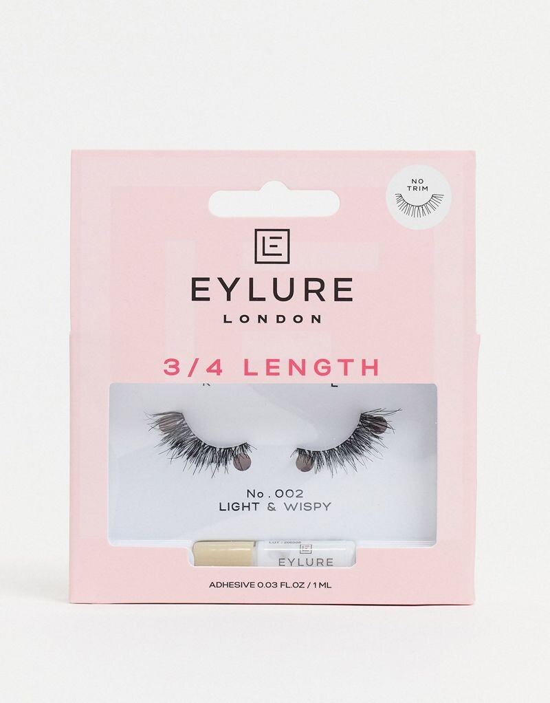 

Акцентные ресницы Eylure длиной 3/4 — № 002, Black