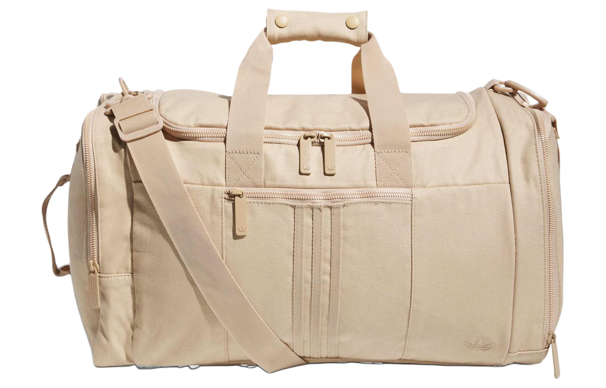 

Adidas Originals Магическая бежевая холщовая дорожная сумка, Beige