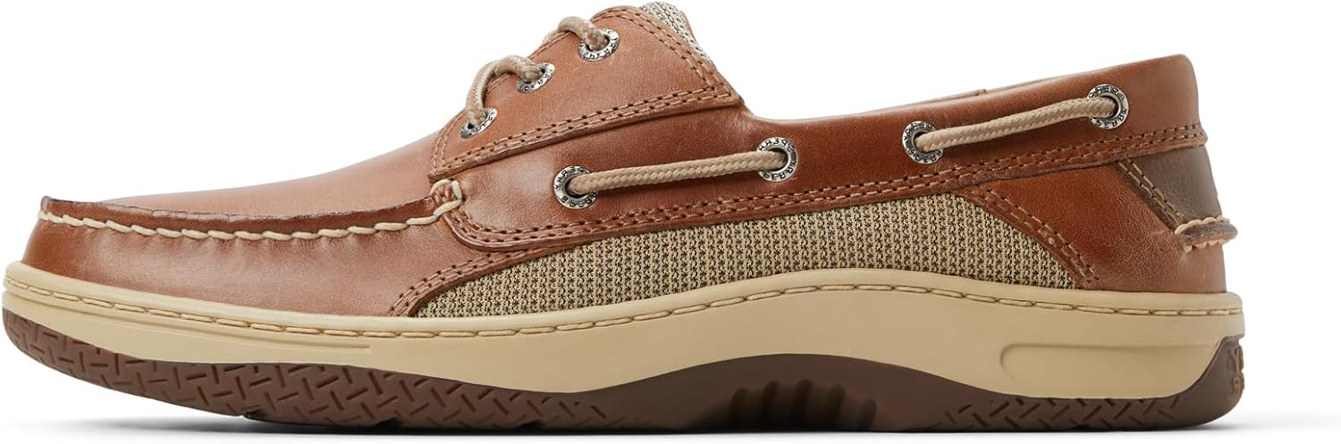

Мужские лодочные туфли Sperry Billfish с тремя отверстиями, Cognac