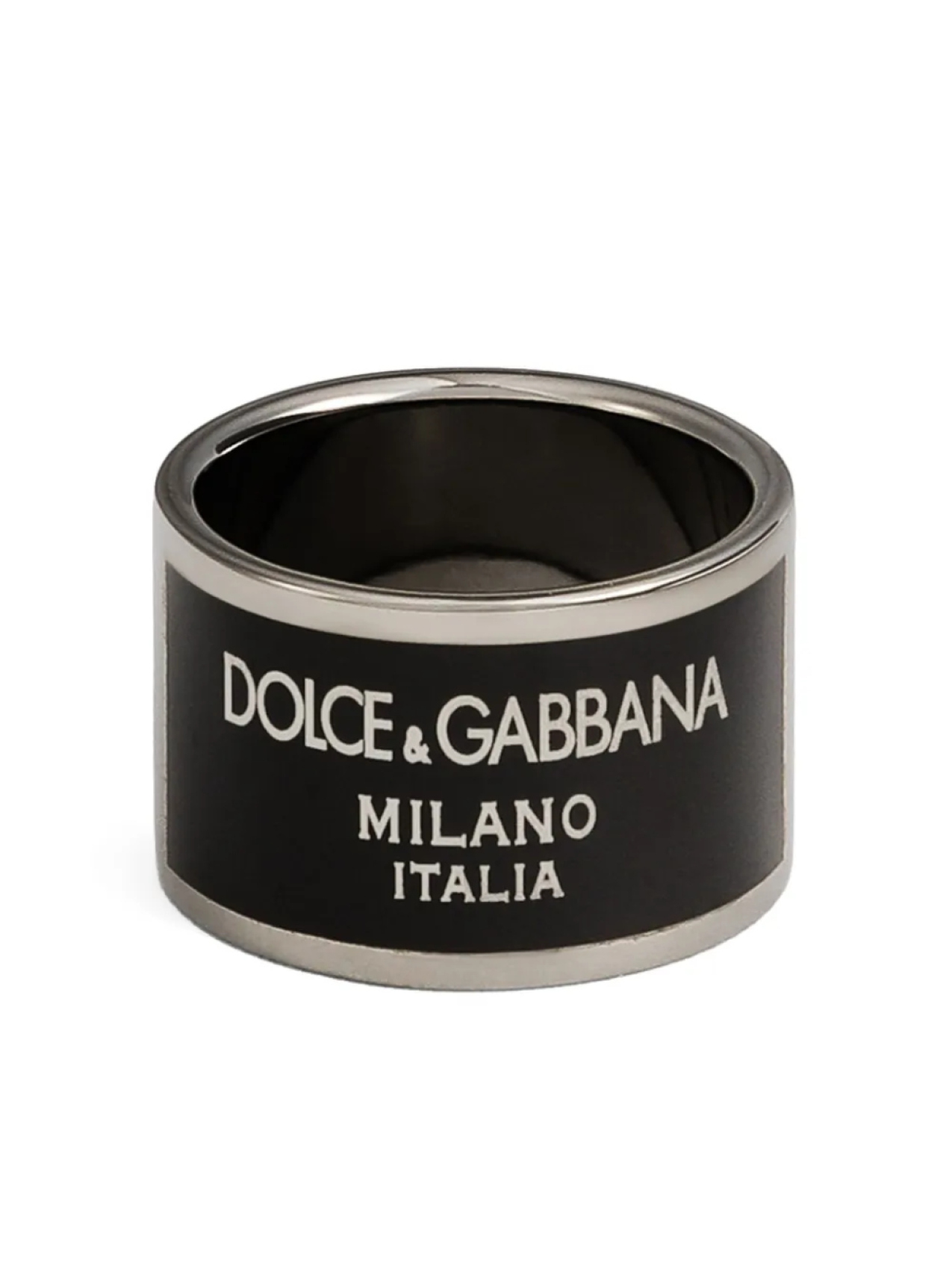 

Dolce & Gabbana кольцо с логотипом, черный