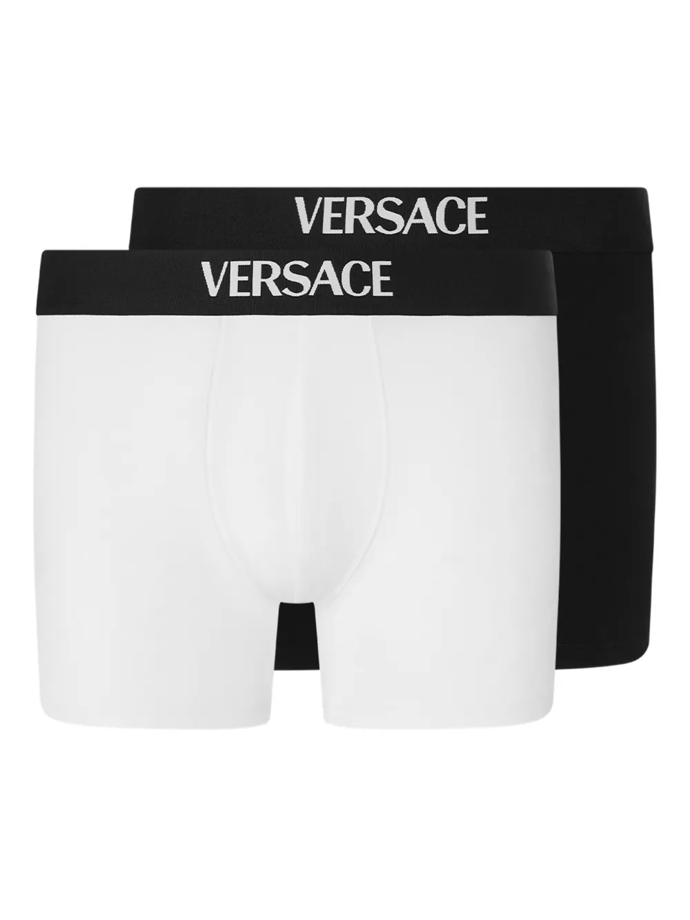 

Комплект из двух боксеров с логотипом VERSACE, черный