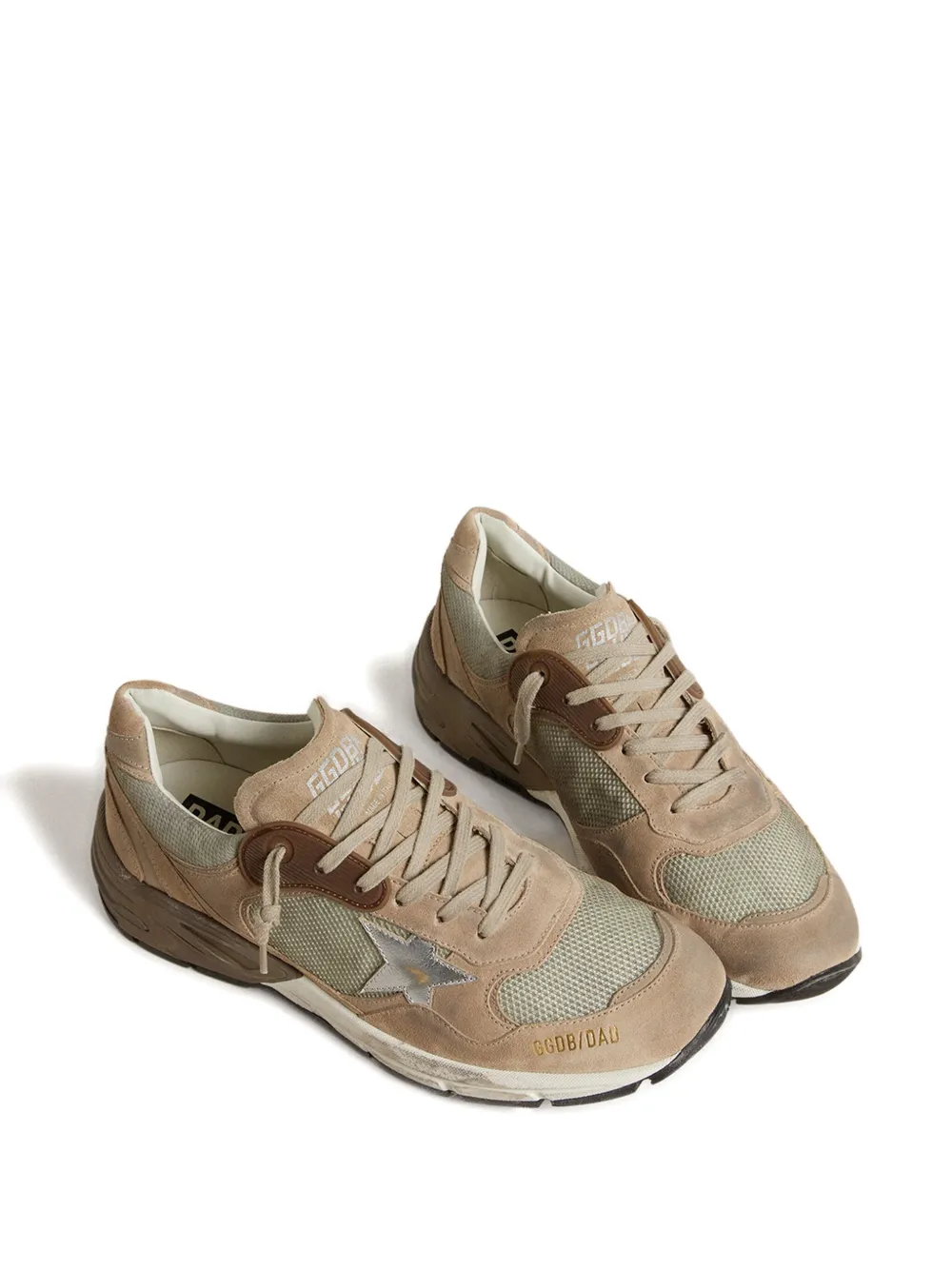 Кроссовки Dad-Star на шнуровке GOLDEN GOOSE, серый — фото 4
