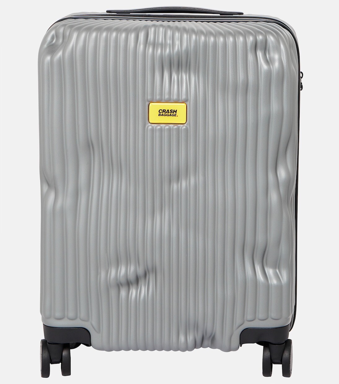 

Небольшой чемодан stripe cabin Crash Baggage, серый