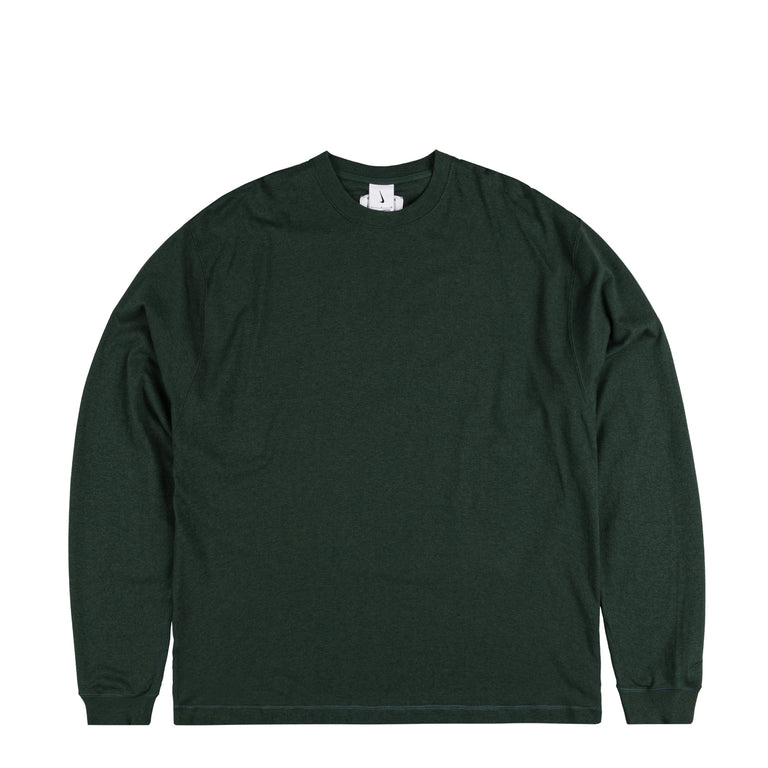 

Лонгислив wool classic fleece longsleeve tee Nike, зеленый