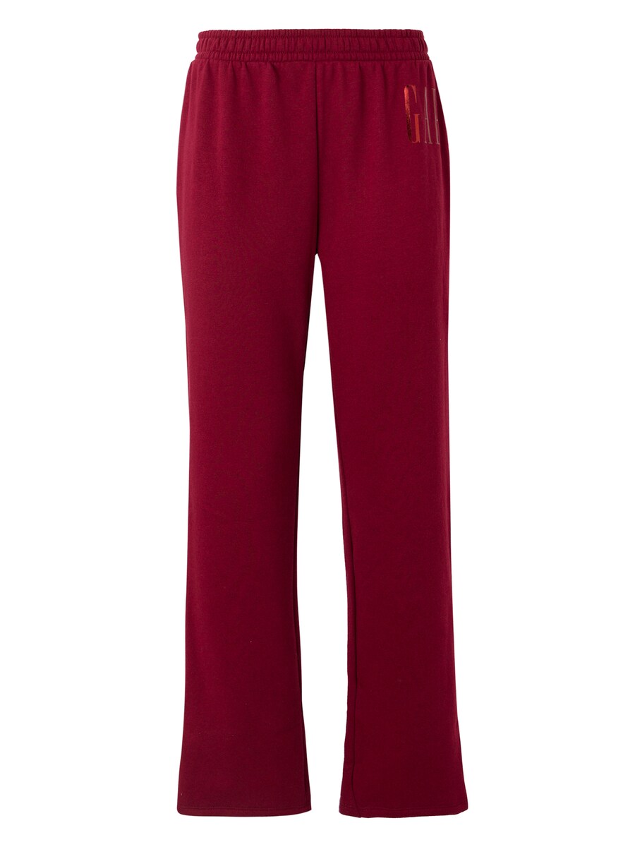 

Брюки свободного кроя GAP, красный/рубиново-красный