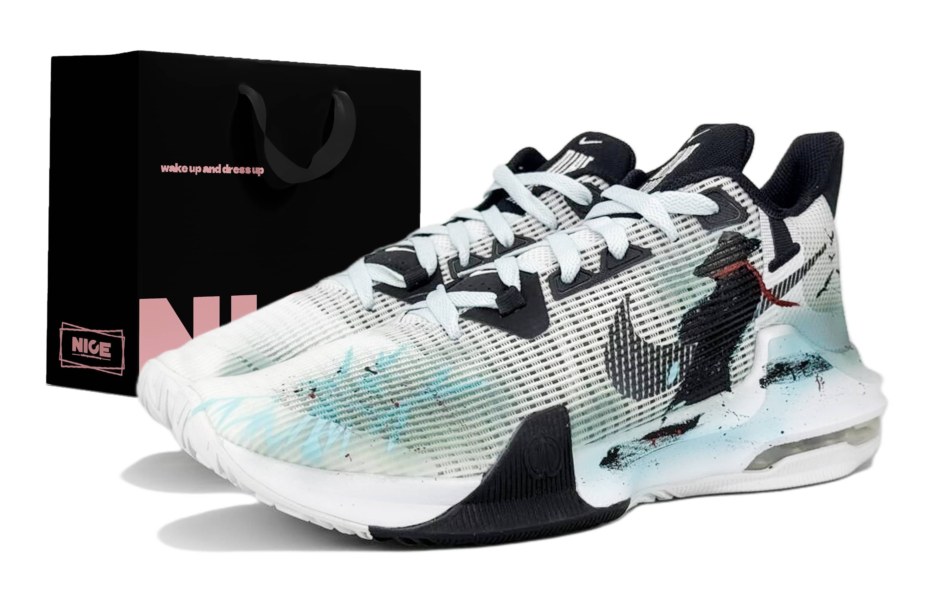 

Nike Баскетбольные кроссовки Air Max Impact 3 Low Top, мужские, голубые